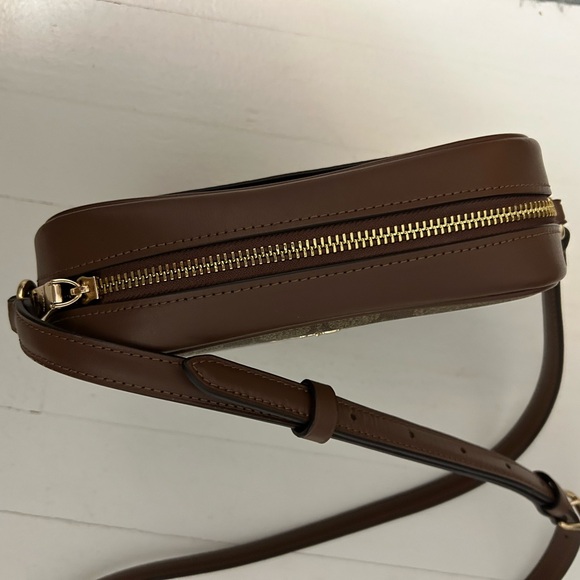 Coach Tan & Brown Signature Crossbody Bag Mini Jamie Camara - Picture 4 of 13